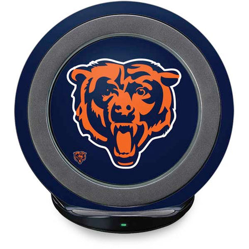 NFL Chicago Bears Large Logo Fast Charge Wireless Charging Stand Skin